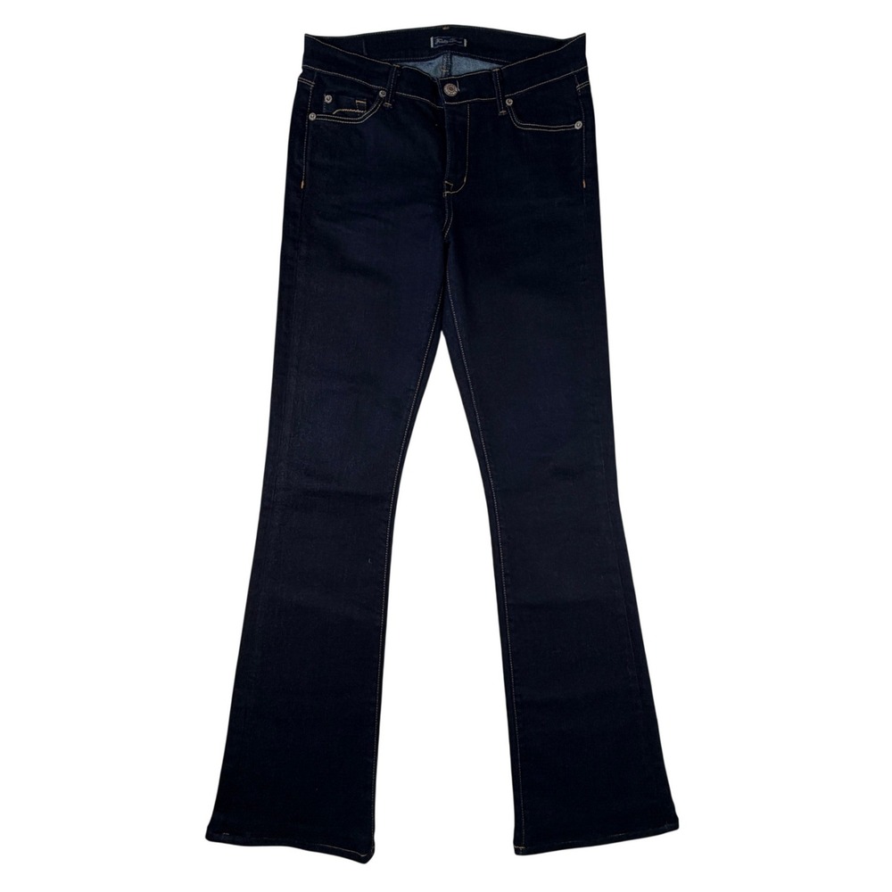 Fidelity Denim Bella Donna Bootcut Jeans Scorp Rinse Dark Indigo Size‎ 29 USA